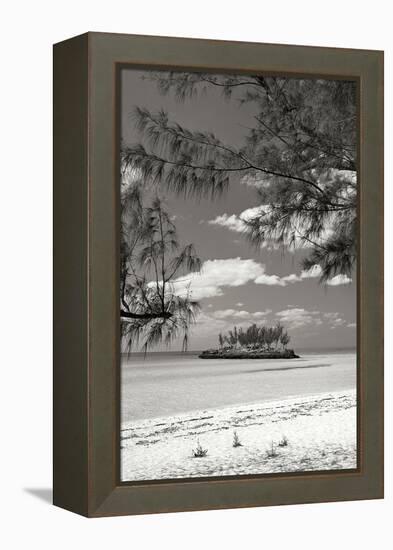 Gaulding Cay Island BW-Larry Malvin-Framed Premier Image Canvas