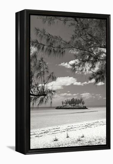 Gaulding Cay Island BW-Larry Malvin-Framed Premier Image Canvas