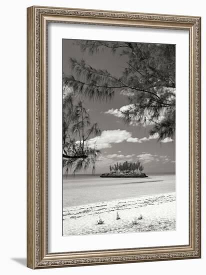 Gaulding Cay Island BW-Larry Malvin-Framed Photographic Print