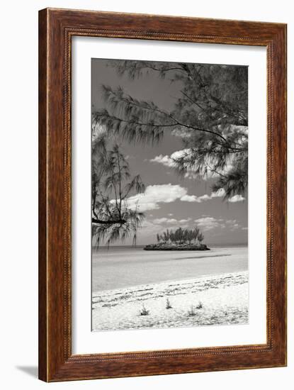 Gaulding Cay Island BW-Larry Malvin-Framed Photographic Print