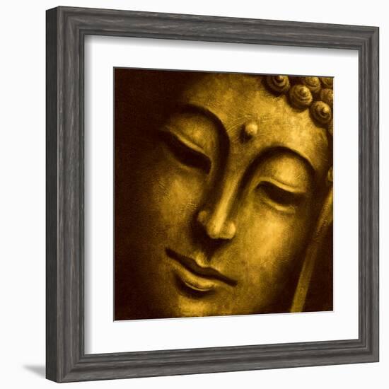 Gautama I-Mahayana-Framed Art Print