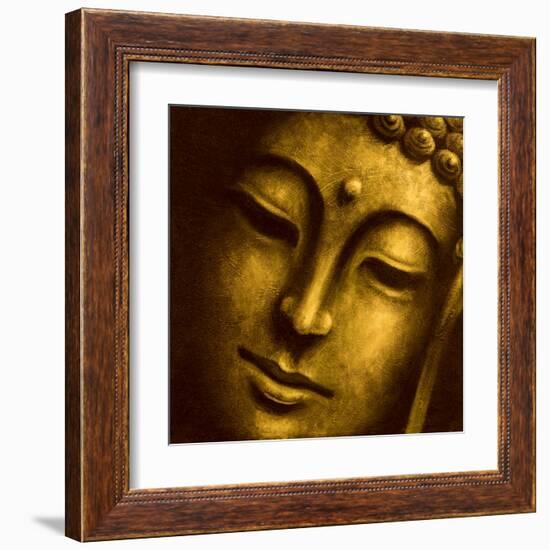 Gautama I-Mahayana-Framed Art Print