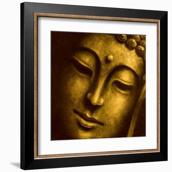 Gautama I-Mahayana-Framed Art Print