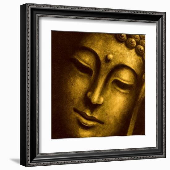 Gautama I-Mahayana-Framed Art Print