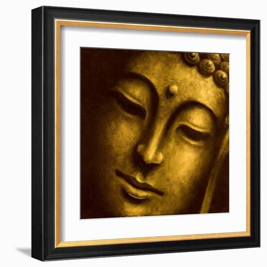 Gautama I-Mahayana-Framed Art Print