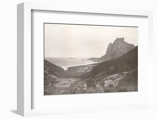 'Gavea Mountain and the South Atlantic', 1914-Unknown-Framed Photographic Print