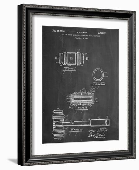 Gavel Patent Office Art-null-Framed Art Print