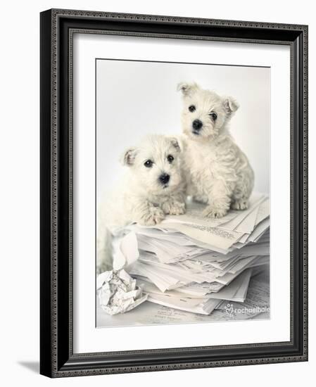 Gavin and Gary-Rachael Hale-Framed Art Print