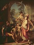 Paris Abducting Helen, C1782-C1784-Gavin Hamilton-Framed Giclee Print