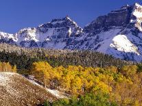Fall Colors on Aspen Trees, Maroon Bells, Snowmass Wilderness, Colorado, USA-Gavriel Jecan-Photographic Print