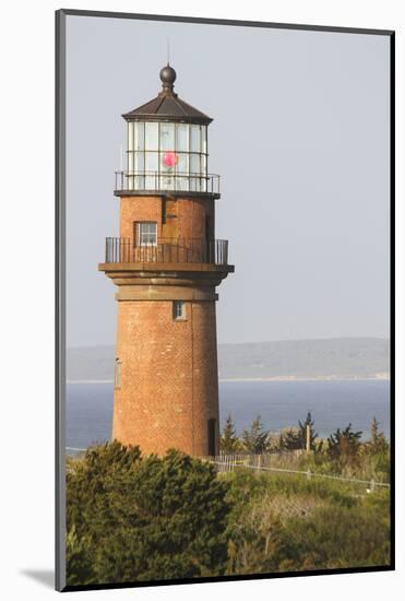 Gay Head Lighthouse, Aquinnah, Martha's Vineyard, Massachusetts, USA-Susan Pease-Mounted Photographic Print