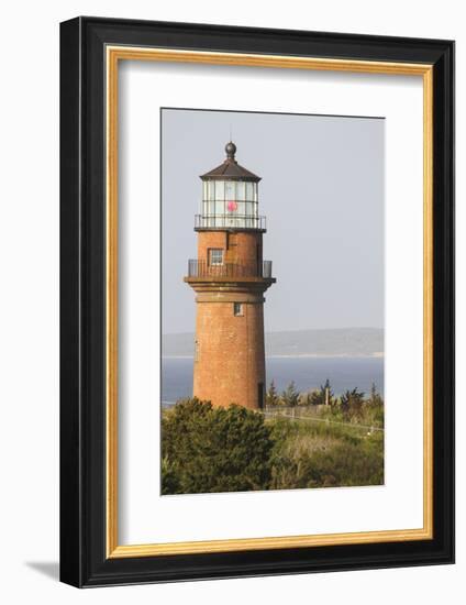 Gay Head Lighthouse, Aquinnah, Martha's Vineyard, Massachusetts, USA-Susan Pease-Framed Photographic Print