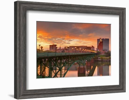 Gay Street Bridge and Tennessee River-Richard Cummins-Framed Photographic Print