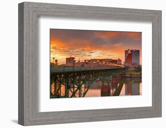 Gay Street Bridge and Tennessee River-Richard Cummins-Framed Photographic Print