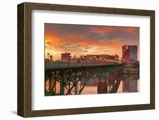 Gay Street Bridge and Tennessee River-Richard Cummins-Framed Photographic Print