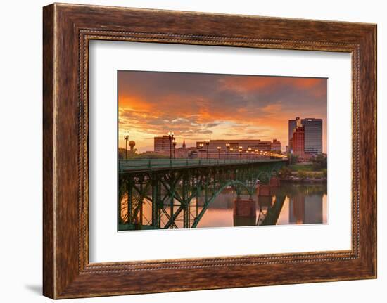 Gay Street Bridge and Tennessee River-Richard Cummins-Framed Photographic Print