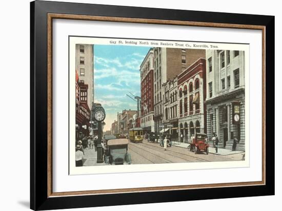 Gay Street, Knoxville, Tennessee-null-Framed Art Print