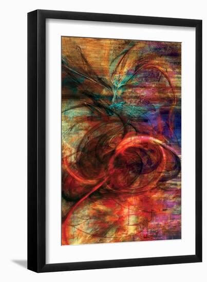 Gaya Fractal-Jean-François Dupuis-Framed Art Print