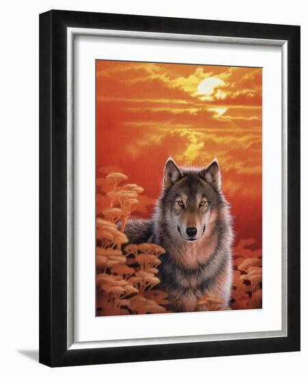 Gaze-Joh Naito-Framed Giclee Print