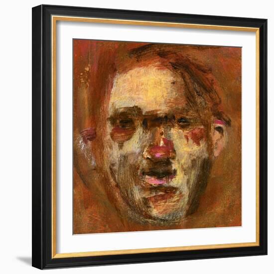 Gaze-Lou Wall-Framed Giclee Print