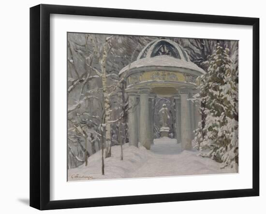 Gazebo at the Naydenov Estate, 1923-Evgeni Ivanovich Stolitsa-Framed Giclee Print