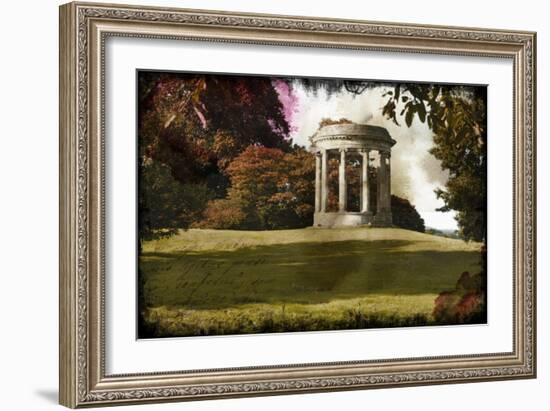 Gazebo on the Hill-Kevin Calaguiro-Framed Art Print