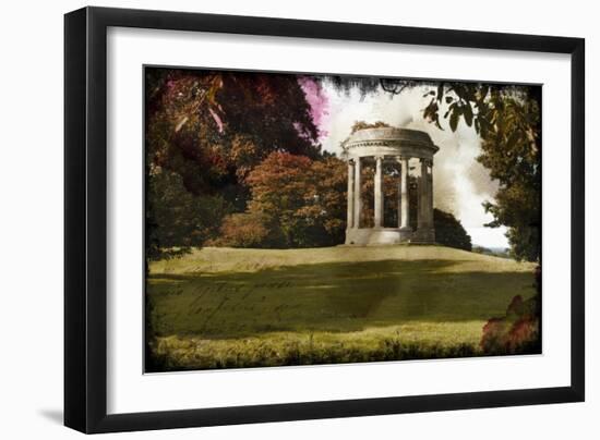 Gazebo on the Hill-Kevin Calaguiro-Framed Art Print