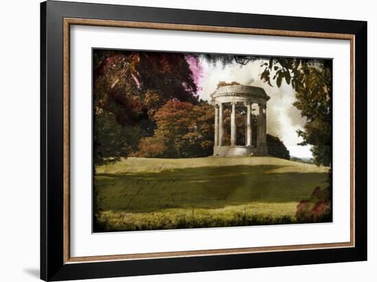 Gazebo on the Hill-Kevin Calaguiro-Framed Art Print