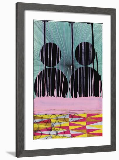 Gazing at Ourselves-Jennifer Sanchez-Framed Giclee Print