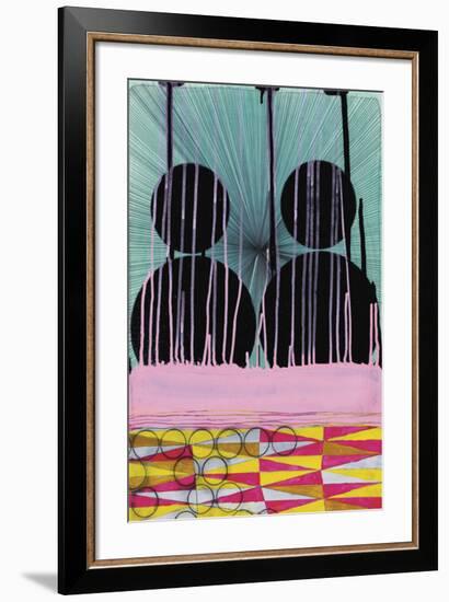 Gazing at Ourselves-Jennifer Sanchez-Framed Giclee Print