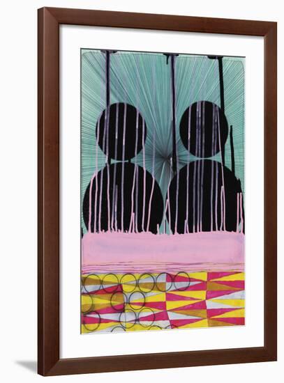 Gazing at Ourselves-Jennifer Sanchez-Framed Giclee Print