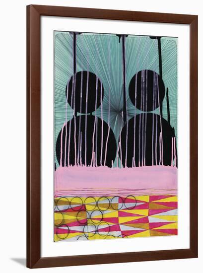 Gazing at Ourselves-Jennifer Sanchez-Framed Art Print