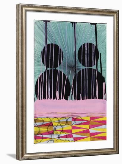 Gazing at Ourselves-Jennifer Sanchez-Framed Art Print