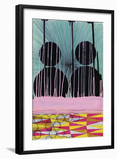 Gazing at Ourselves-Jennifer Sanchez-Framed Art Print