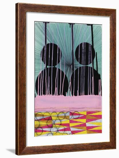 Gazing at Ourselves-Jennifer Sanchez-Framed Art Print