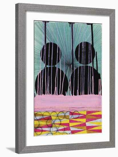 Gazing at Ourselves-Jennifer Sanchez-Framed Art Print