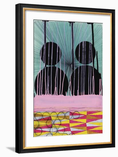 Gazing at Ourselves-Jennifer Sanchez-Framed Art Print