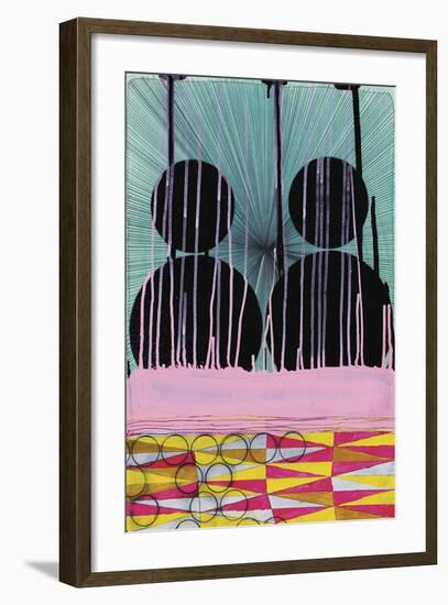 Gazing at Ourselves-Jennifer Sanchez-Framed Art Print