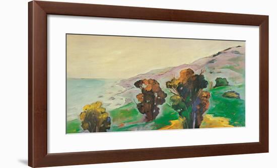 Gazing Seaward-Peggy Olsen-Framed Art Print