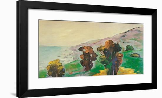 Gazing Seaward-Peggy Olsen-Framed Art Print