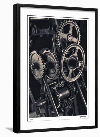 Gears 1-Donald Satterlee-Framed Giclee Print