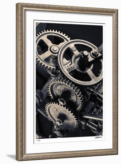 Gears 3-Donald Satterlee-Framed Giclee Print