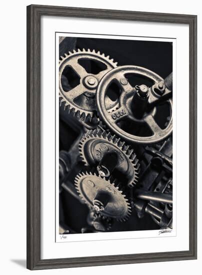 Gears 3-Donald Satterlee-Framed Giclee Print