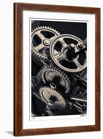 Gears 3-Donald Satterlee-Framed Giclee Print