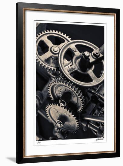 Gears 3-Donald Satterlee-Framed Giclee Print