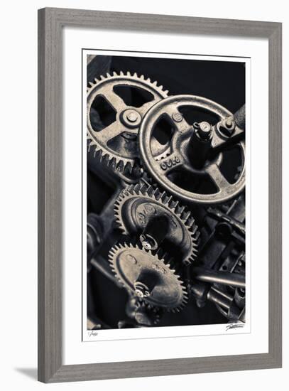 Gears 3-Donald Satterlee-Framed Giclee Print