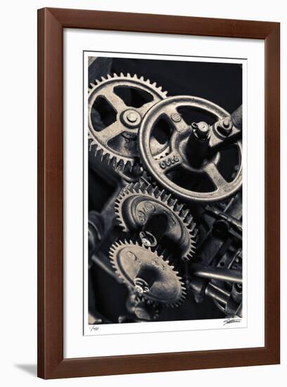 Gears 3-Donald Satterlee-Framed Giclee Print