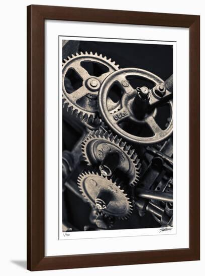 Gears 3-Donald Satterlee-Framed Giclee Print