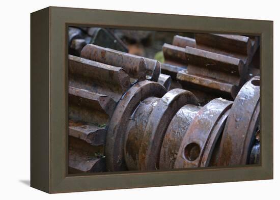 Gears I-Brian Moore-Framed Premier Image Canvas