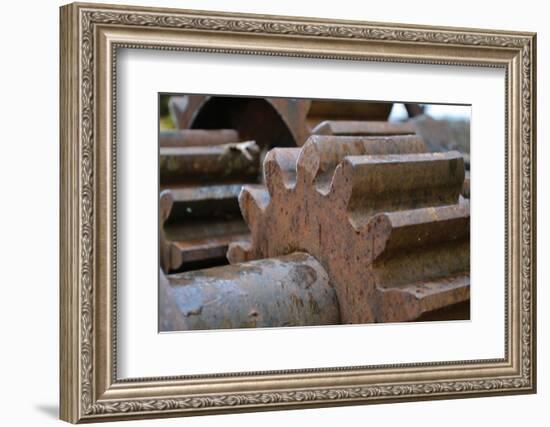 Gears II-Brian Moore-Framed Photographic Print